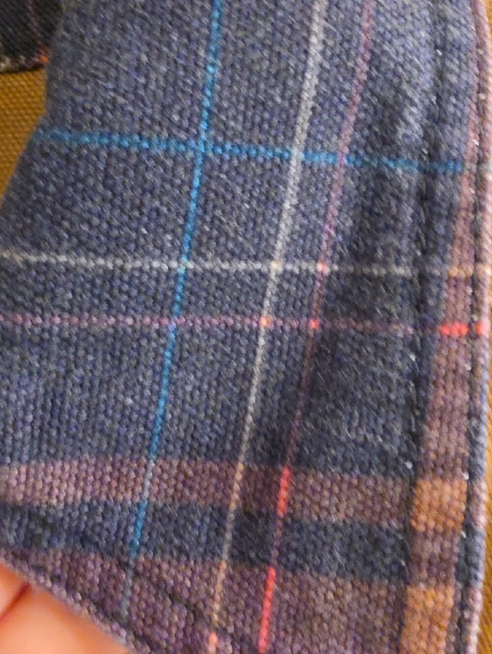 Anthropologie Pilcro The Lexie Cropped Workwear Jacket Plaid Collar Tan NWT XL - Picture 3 of 10